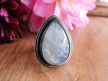 Load image into Gallery viewer, Rainbow Moonstone Ring or Pendant (Choose Your Size)