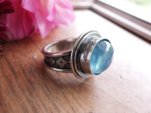 Load image into Gallery viewer, Aquamarine Ring or Pendant (Choose Your Size)