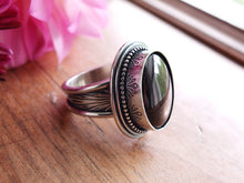 Load image into Gallery viewer, Chocolate Brown Sapphire Ring or Pendant (Choose Your Size)