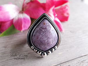 Lepidolite Ring or Pendant (Choose Your Size)