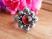 Load image into Gallery viewer, Hessonite Garnet Ring or Pendant (Choose Your Size)