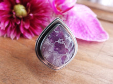 Load image into Gallery viewer, Amethyst Lace Agate Ring or Pendant (Choose Your Size)