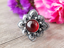 Load image into Gallery viewer, Hessonite Garnet Ring or Pendant (Choose Your Size)