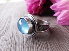 Load image into Gallery viewer, Aquamarine Ring or Pendant (Choose Your Size)