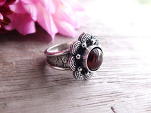 Load image into Gallery viewer, Garnet Ring or Pendant (Choose Your Size)