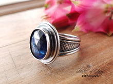 Load image into Gallery viewer, Rose Cut Kyanite Ring or Pendant (Choose Your Size)