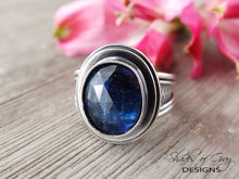 Load image into Gallery viewer, Rose Cut Kyanite Ring or Pendant (Choose Your Size)