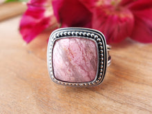Load image into Gallery viewer, Sunrise Rhodonite Ring or Pendant (Choose Your Size)