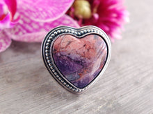Load image into Gallery viewer, Tiffany Stone Heart Ring or Pendant (Choose Your Size)