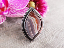 Load image into Gallery viewer, Laguna Agate Ring or Pendant (Choose Your Size)