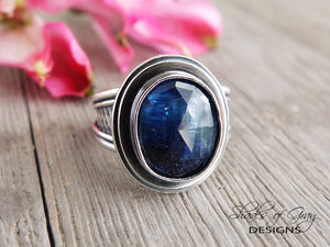 Rose Cut Kyanite Ring or Pendant (Choose Your Size)