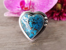Load image into Gallery viewer, Persian Turquoise w/ Pyrite Ring or Pendant (Choose Your Size)