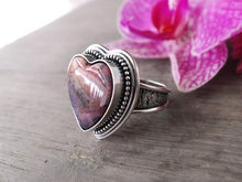 Load image into Gallery viewer, Tiffany Stone Heart Ring or Pendant (Choose Your Size)
