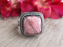 Load image into Gallery viewer, Sunrise Rhodonite Ring or Pendant (Choose Your Size)
