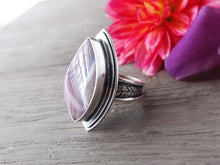 Load image into Gallery viewer, Laguna Agate Ring or Pendant (Choose Your Size)