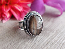 Load image into Gallery viewer, Chocolate Brown Sapphire Ring or Pendant (Choose Your Size)