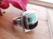 Load image into Gallery viewer, Opalized Petrified Wood Ring or Pendant (Choose Your Size)