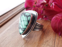 Load image into Gallery viewer, RESERVED: Emerald Rose Variscite Ring or Pendant (Choose Your Size)