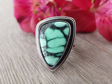 Load image into Gallery viewer, RESERVED: Emerald Rose Variscite Ring or Pendant (Choose Your Size)