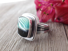 Load image into Gallery viewer, Opalized Petrified Wood Ring or Pendant (Choose Your Size)