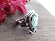 Load image into Gallery viewer, RESERVED: Emerald Rose Variscite Ring or Pendant (Choose Your Size)