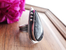 Load image into Gallery viewer, Petrified Wood Ring or Pendant (Choose Your Size)