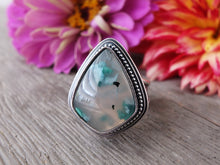 Load image into Gallery viewer, Confetti Chrysocolla Ring or Pendant (Choose Your Size)
