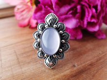 Load image into Gallery viewer, Lilac Chalcedony Ring or Pendant (Choose Your Size)