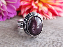 Load image into Gallery viewer, Purple Star Ruby Ring or Pendant (Choose Your Size)