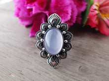 Load image into Gallery viewer, Lilac Chalcedony Ring or Pendant (Choose Your Size)