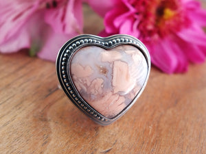 Cotton Candy Agate Ring or Pendant (Choose Your Size)