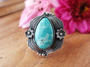 Hubei Turquoise Ring or Pendant (Choose Your Size)