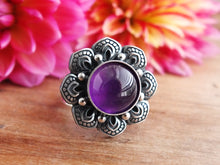 Load image into Gallery viewer, Amethyst Ring or Pendant (Choose Your Size)