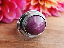 Load image into Gallery viewer, Purple Star Ruby Ring or Pendant (Choose Your Size)