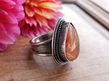 Load image into Gallery viewer, Sunstone Ring or Pendant (Choose Your Size)