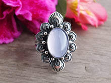 Load image into Gallery viewer, Lilac Chalcedony Ring or Pendant (Choose Your Size)