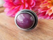Load image into Gallery viewer, Purple Star Ruby Ring or Pendant (Choose Your Size)