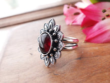 Load image into Gallery viewer, Garnet Ring or Pendant (Choose Your Size)