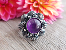 Load image into Gallery viewer, Amethyst Ring or Pendant (Choose Your Size)
