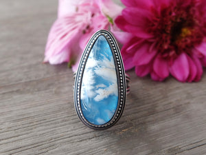 Plume Agate Ring or Pendant (Choose Your Size)