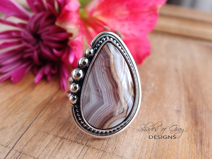 Agua Nueva Agate Ring or Pendant (Choose Your Size)