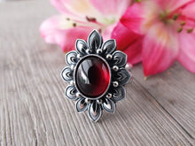 Load image into Gallery viewer, Garnet Ring or Pendant (Choose Your Size)