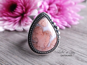 Cotton Candy Agate Ring or Pendant (Choose Your Size)