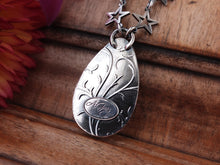 Load image into Gallery viewer, Teardrop Rainbow Moonstone Necklace