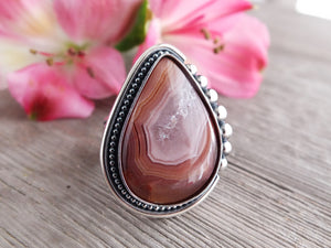 Agua Nueva Agate Ring or Pendant (Choose Your Size)