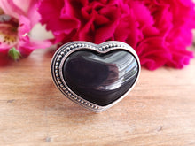 Load image into Gallery viewer, Rainbow Obsidian Ring or Pendant (Choose Your Size)