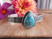 Load image into Gallery viewer, Persian Turquoise w/ Pyrite Cuff Bracelet