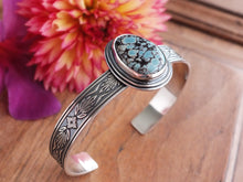 Load image into Gallery viewer, Hubei Turquoise Cuff Bracelet