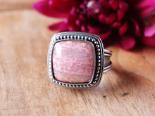 Load image into Gallery viewer, Sunrise Rhodonite Ring or Pendant (Choose Your Size)