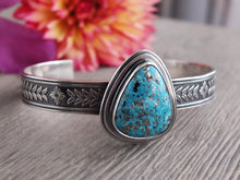 Load image into Gallery viewer, Persian Turquoise w/ Pyrite Cuff Bracelet